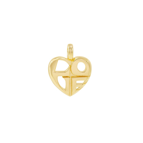 ICONIC LOVE HANGER GOUD